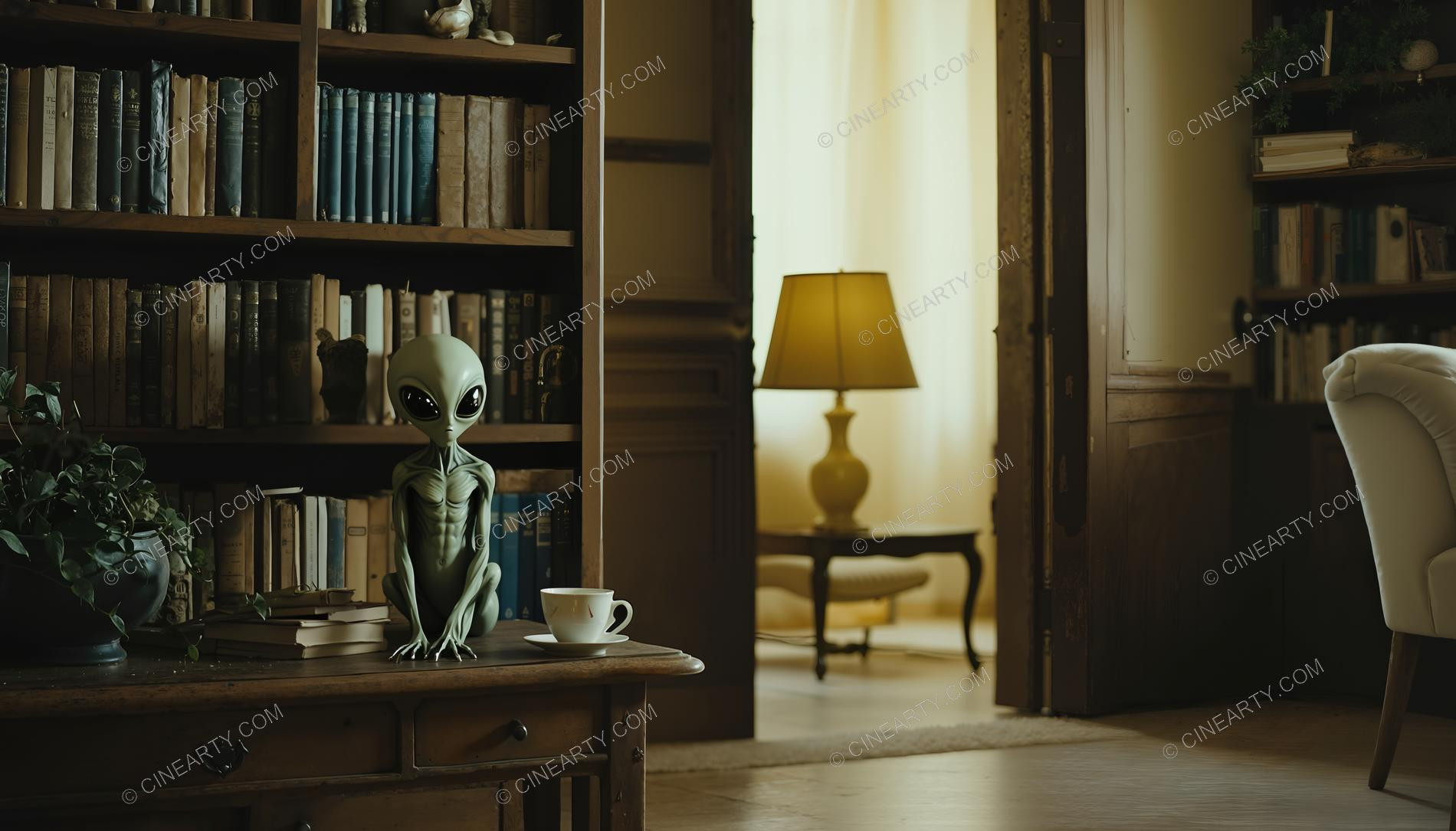 Aliens in Living Room 59619