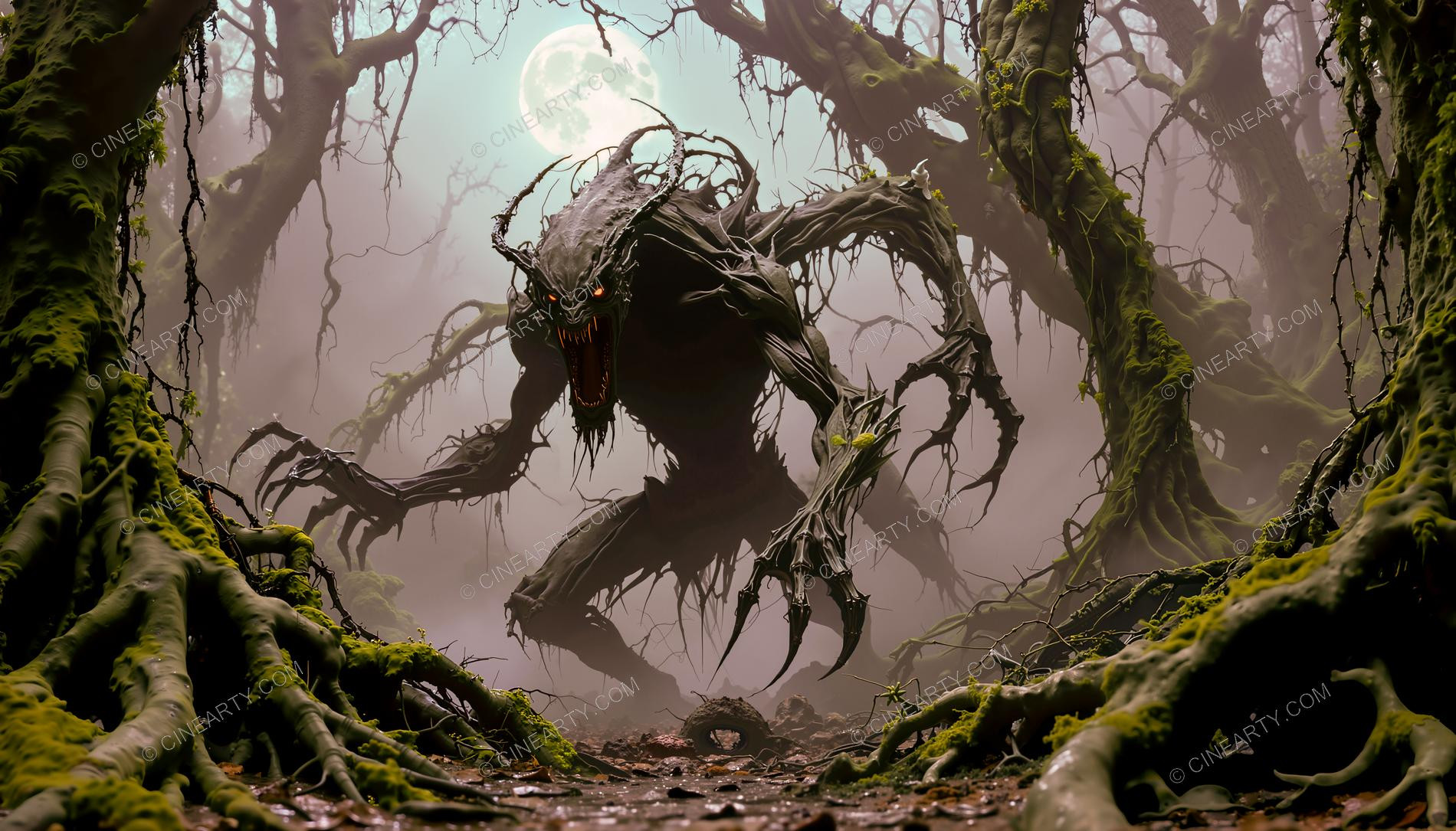 Demon in Forest 11624