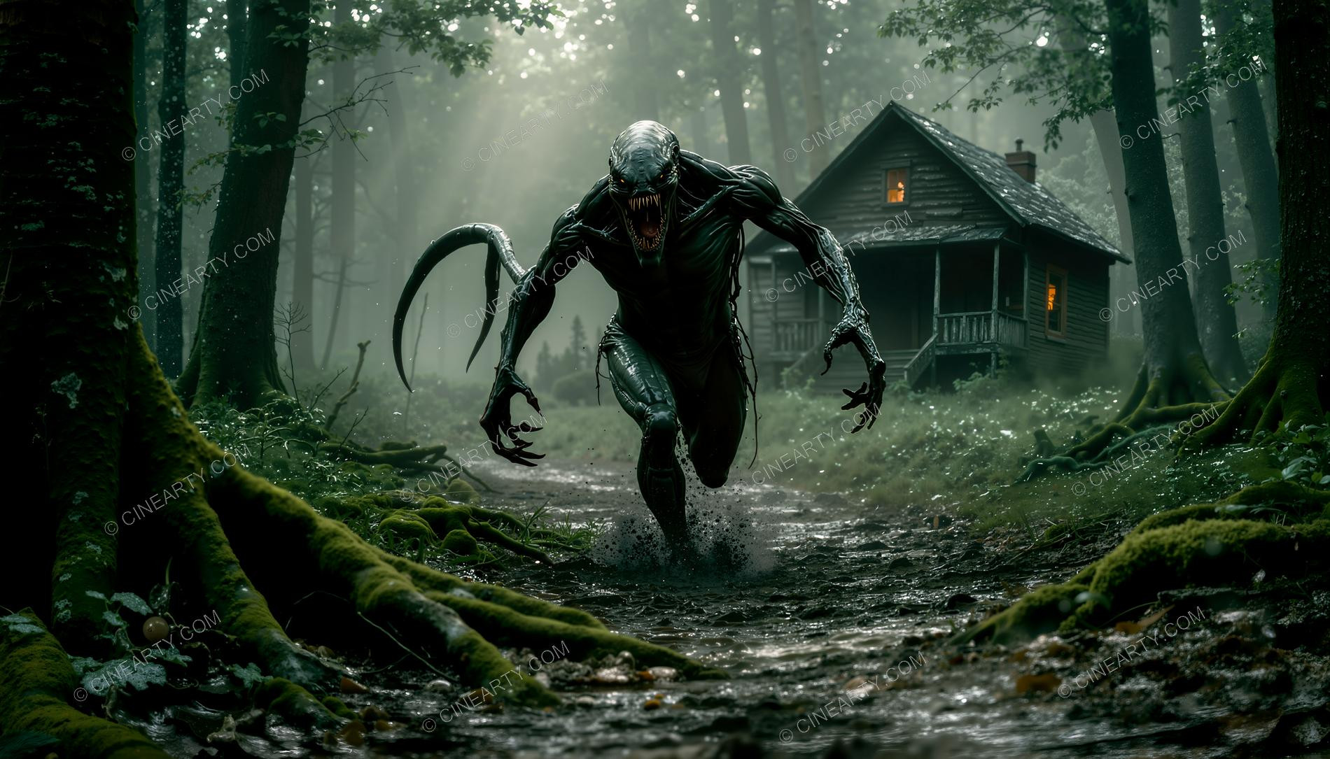 Demon in Forest 03646