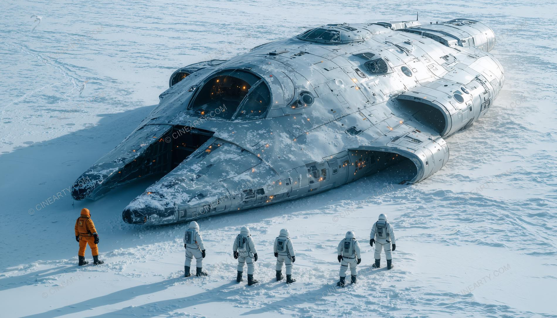Alien Spaceship in Antarctica 84065