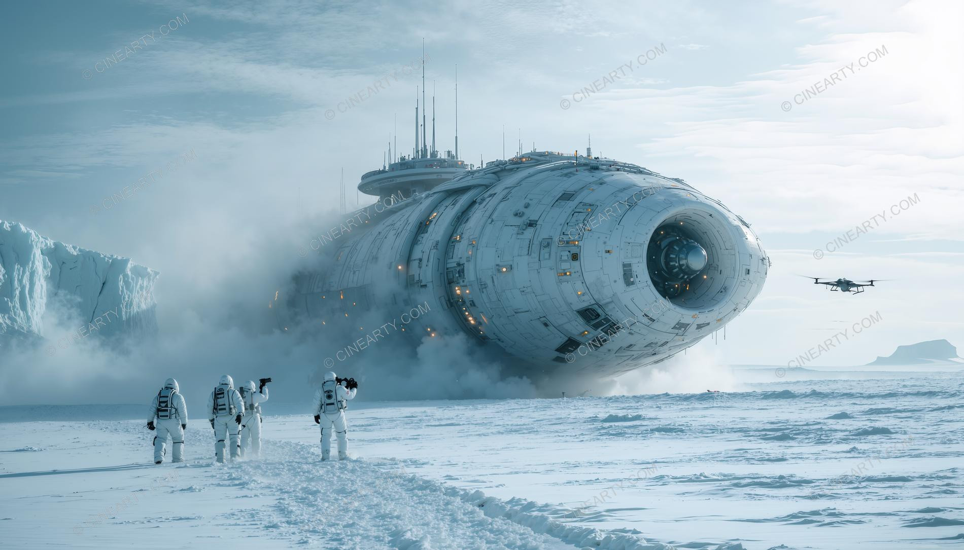 Alien Spaceship in Antarctica 85520