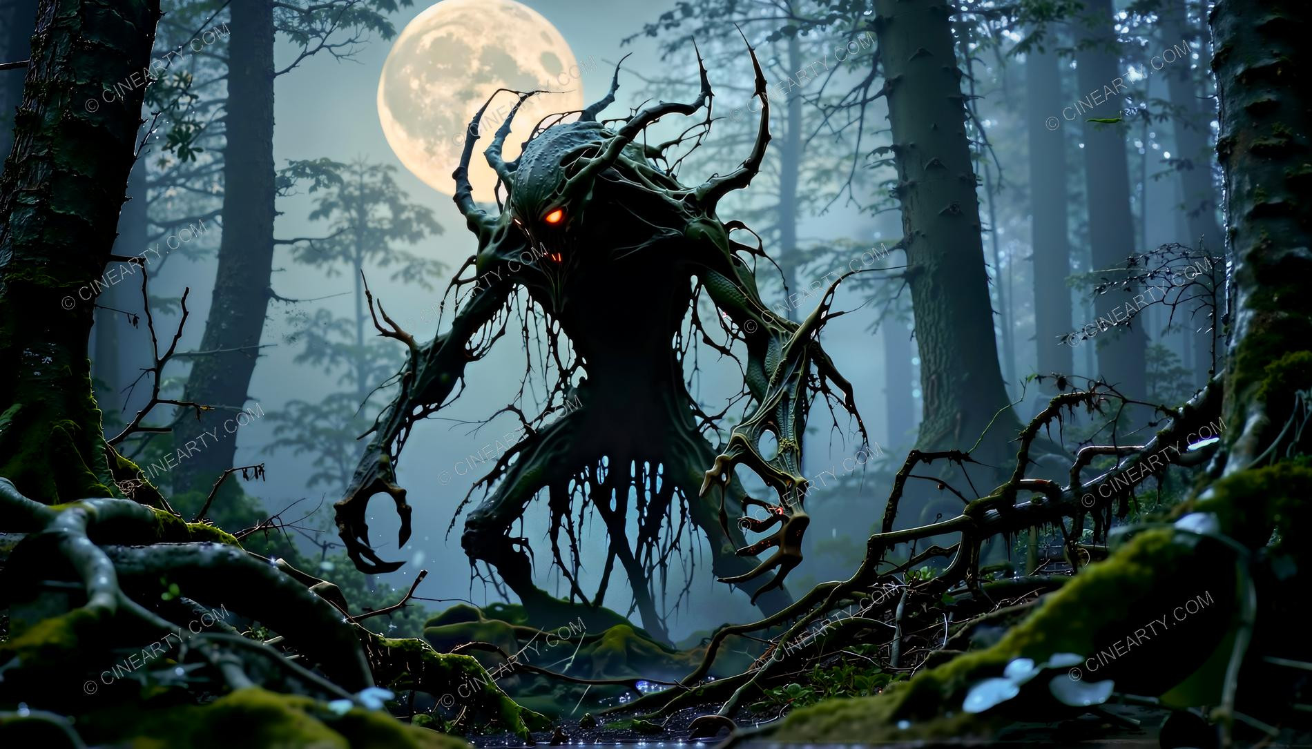 Demon in Forest 58627