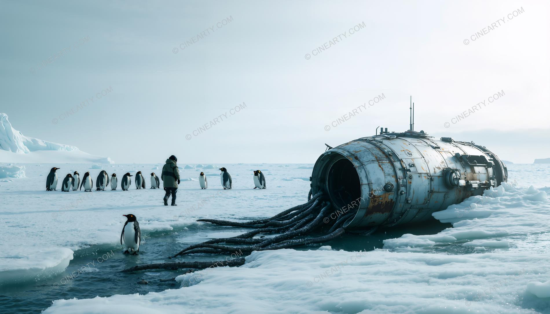 Alien Spaceship in Antarctica 85065