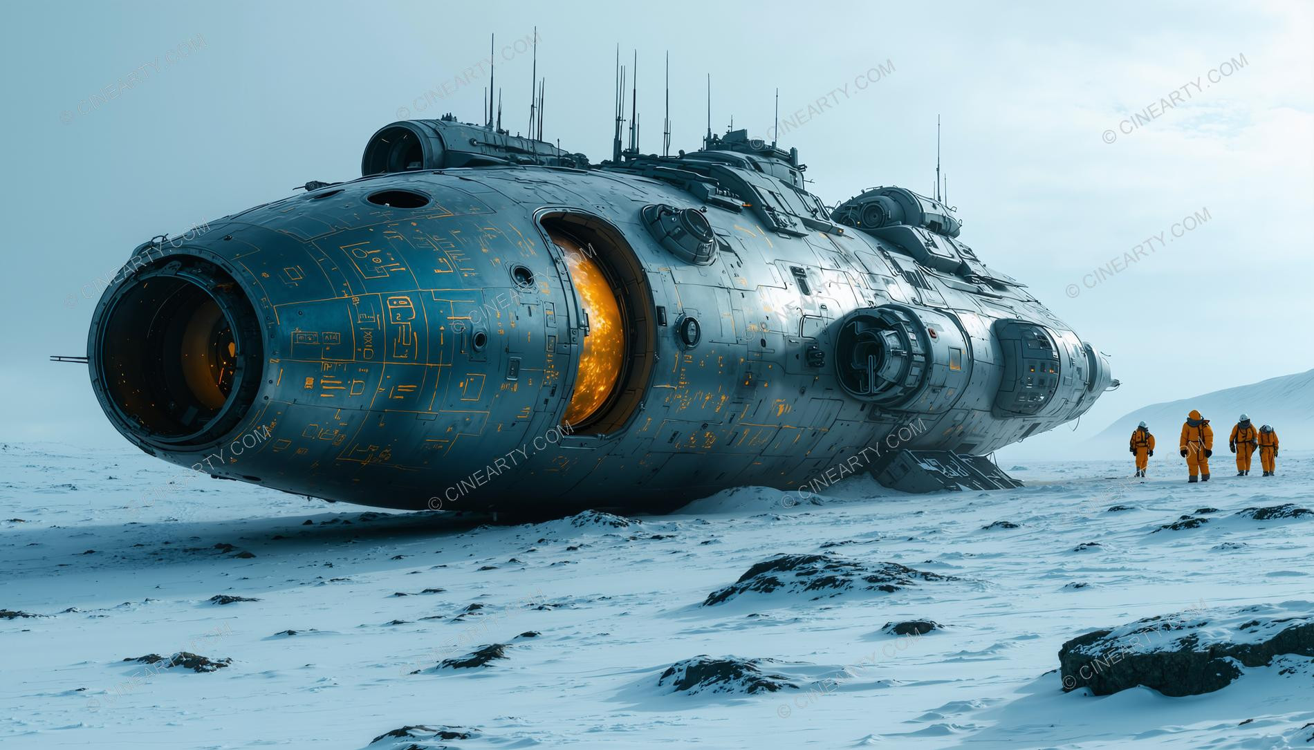Alien Spaceship in Antarctica 81173