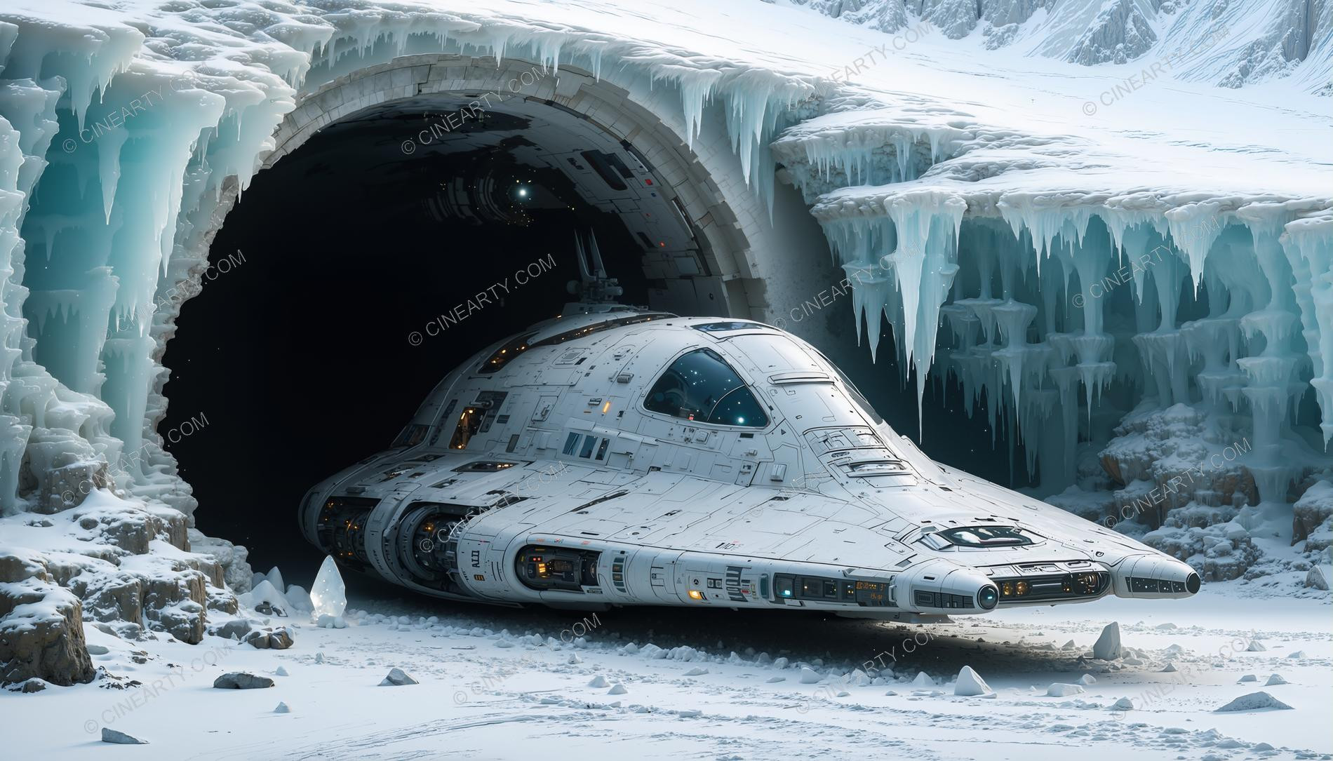 Alien Spaceship in Antarctica 44967