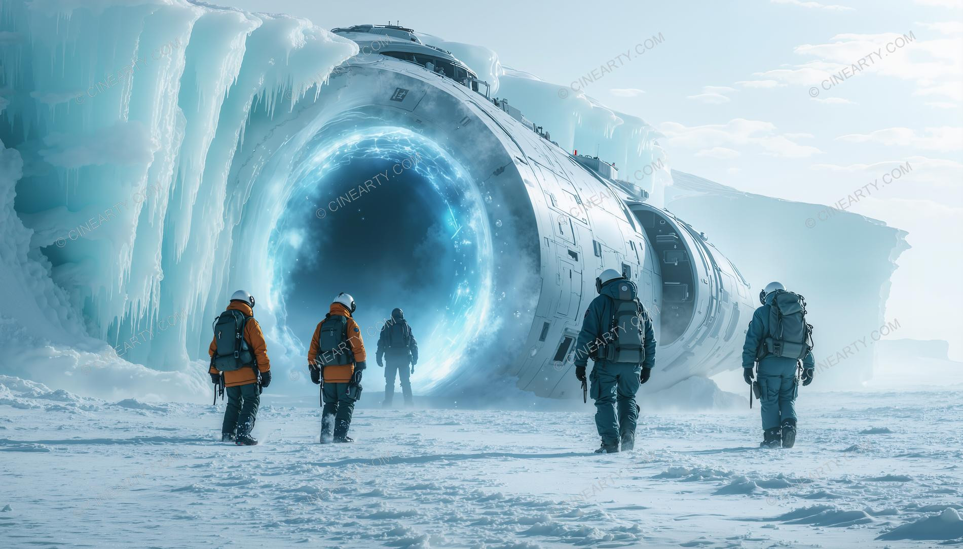 Alien Spaceship in Antarctica 42918