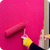 DayGlo SRX Water-Based Latex Paint Aurora Pink