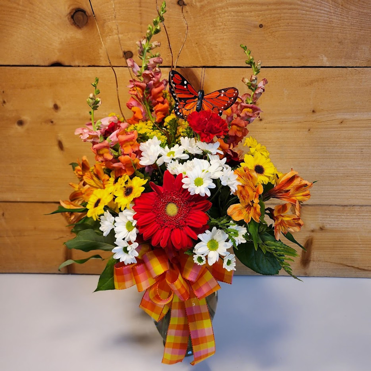 Bright Beauty Butterfly Bouquet