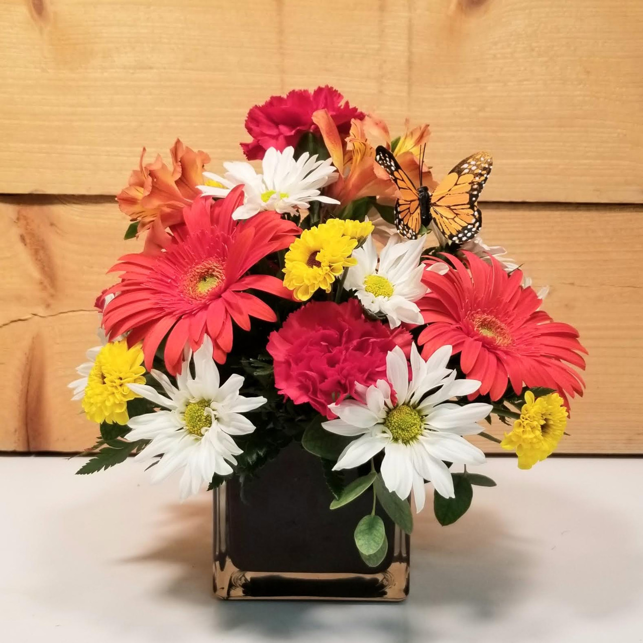 Bright Beauty Butterfly Bouquet