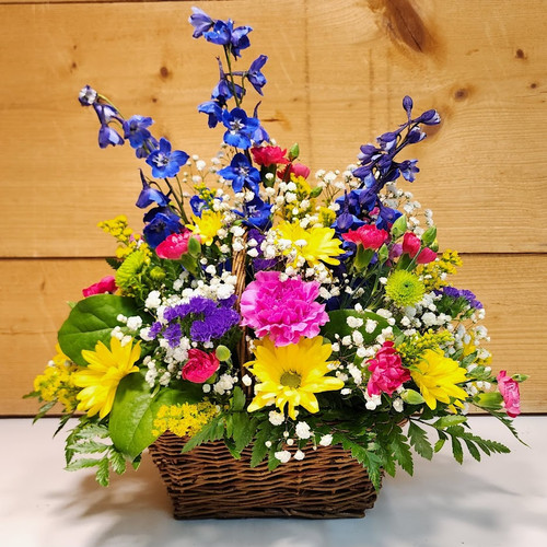 Fanciful Spring Flower Basket $49.99 - $99.99 (SCF23APR06)