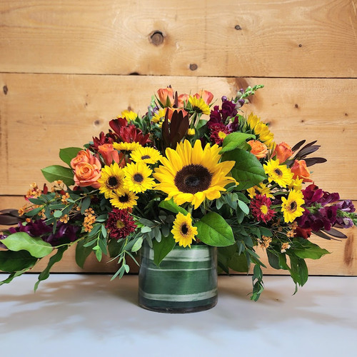 Autumn Sunshine Centerpiece (2104)
