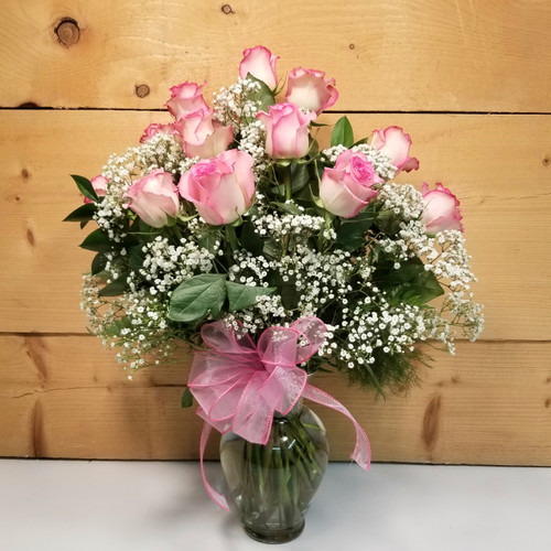 Rose Elegance Pink by Savilles Country Florist. Flower delivery to Orchard Park, Hamburg, West Seneca, East Aurora, Buffalo, NY and surrounding suburbs.