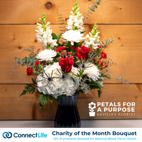 Heartfelt Harmony Bouquet by Savilles Florist - Petals for a Purpose - ConnectLife