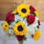 Rose Sunflower Hydrangea Premium Vase (2085)