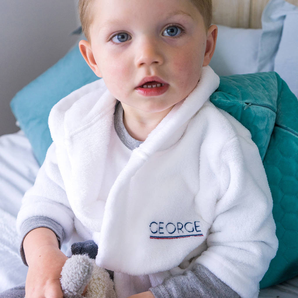 personalised dad dressing gown