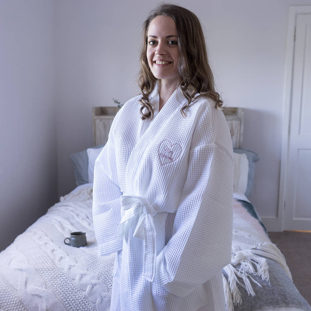 matching personalised dressing gowns