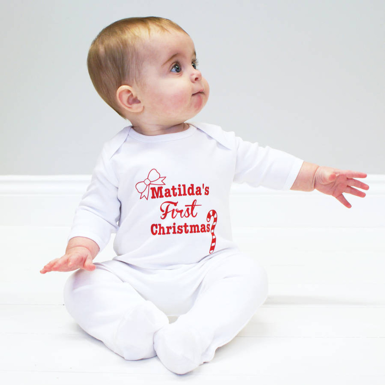 My first christmas sales sleepsuit 2018