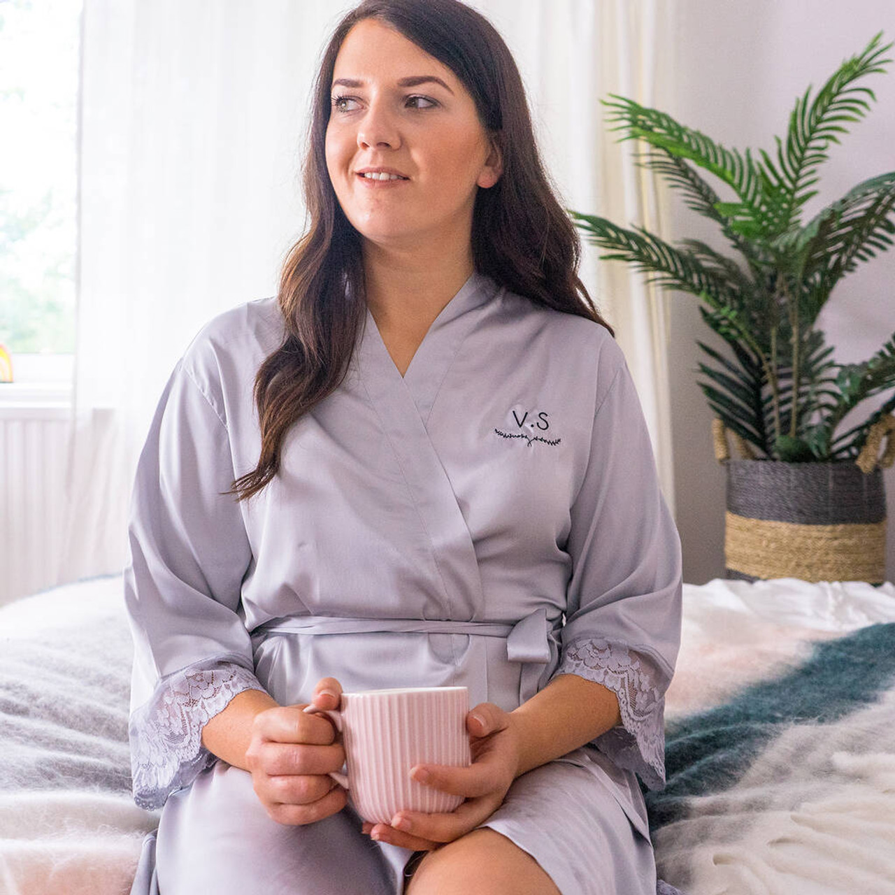 Mr & Mrs Personalised Luxury Terry Towelling Hooded Robes – Lulabay