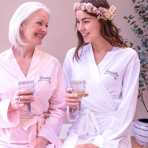 Personalised Women's Dressing Gowns Personalised Women's Dressing Gowns