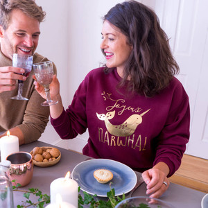 Joyeux Narwhal Christmas Jumper Joyeux Narwhal Christmas Jumper