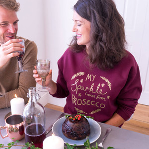 My Sparkle Comes From Prosecco Jumper My Sparkle Comes From Prosecco Jumper