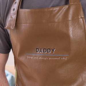 Personal Chef Vegan Leather Apron Personal Chef Vegan Leather Apron