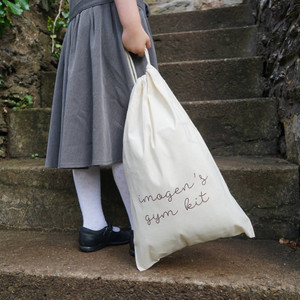 My Name School Gym Bag My Name School Gym Bag