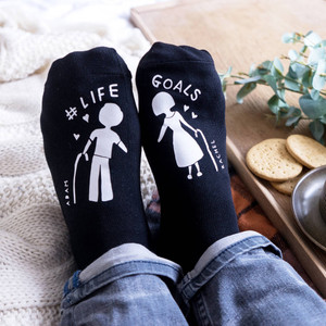 Life Goals Socks Life Goals Socks