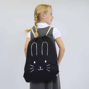Children's Bunny Face Gym Bag Children's Bunny Face Gym Bag