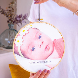 New Baby Gift Photo Hoop New Baby Gift Photo Hoop