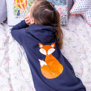 Personalised Children's Fox Onesie Personalised Children's Fox Onesie