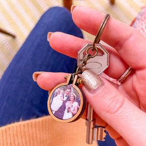 Photo Hoop Keyring Photo Hoop Keyring