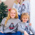 Applique Penguin Family Christmas Jumpers