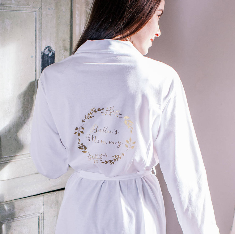 Women's Floral Dressing Gown