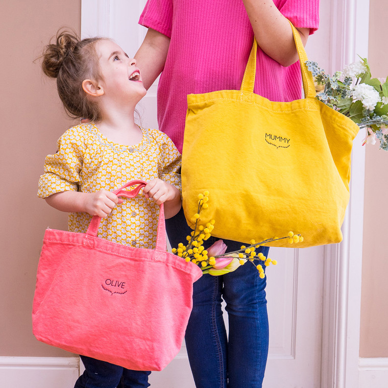 Mummy And Me Tote Bags