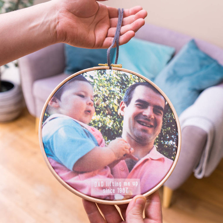 You Lift Me Up Dad And Me Hoop