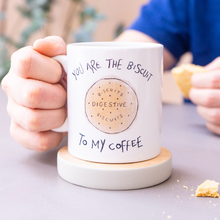 Personalised You Are The Biscuit Mug