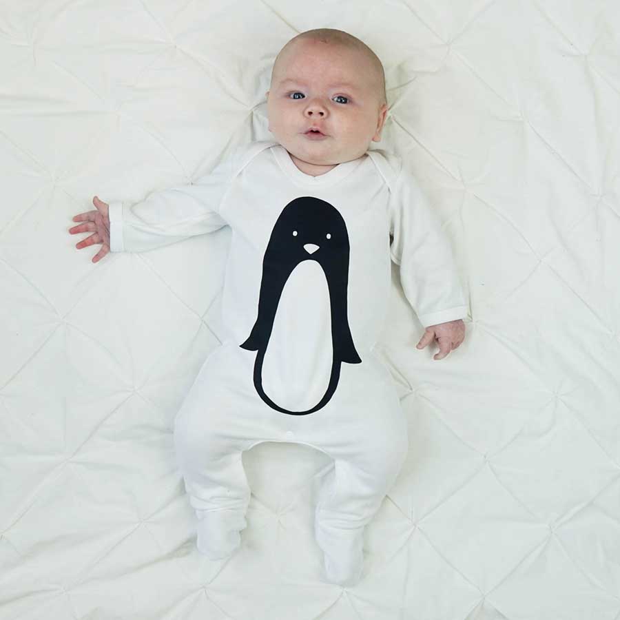 penguin sleepsuit