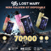 Lost Mary Nera Fullview Kit 70K Puff Disposable