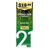 Twenty One THCA Pre Priced Disposables 2G-Black Lime Indica