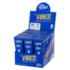 VIBES 30PK KING SIZE CONES RICE BLUE