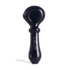 EXXUS WAND - GLASS - HAND PIPE BLACK