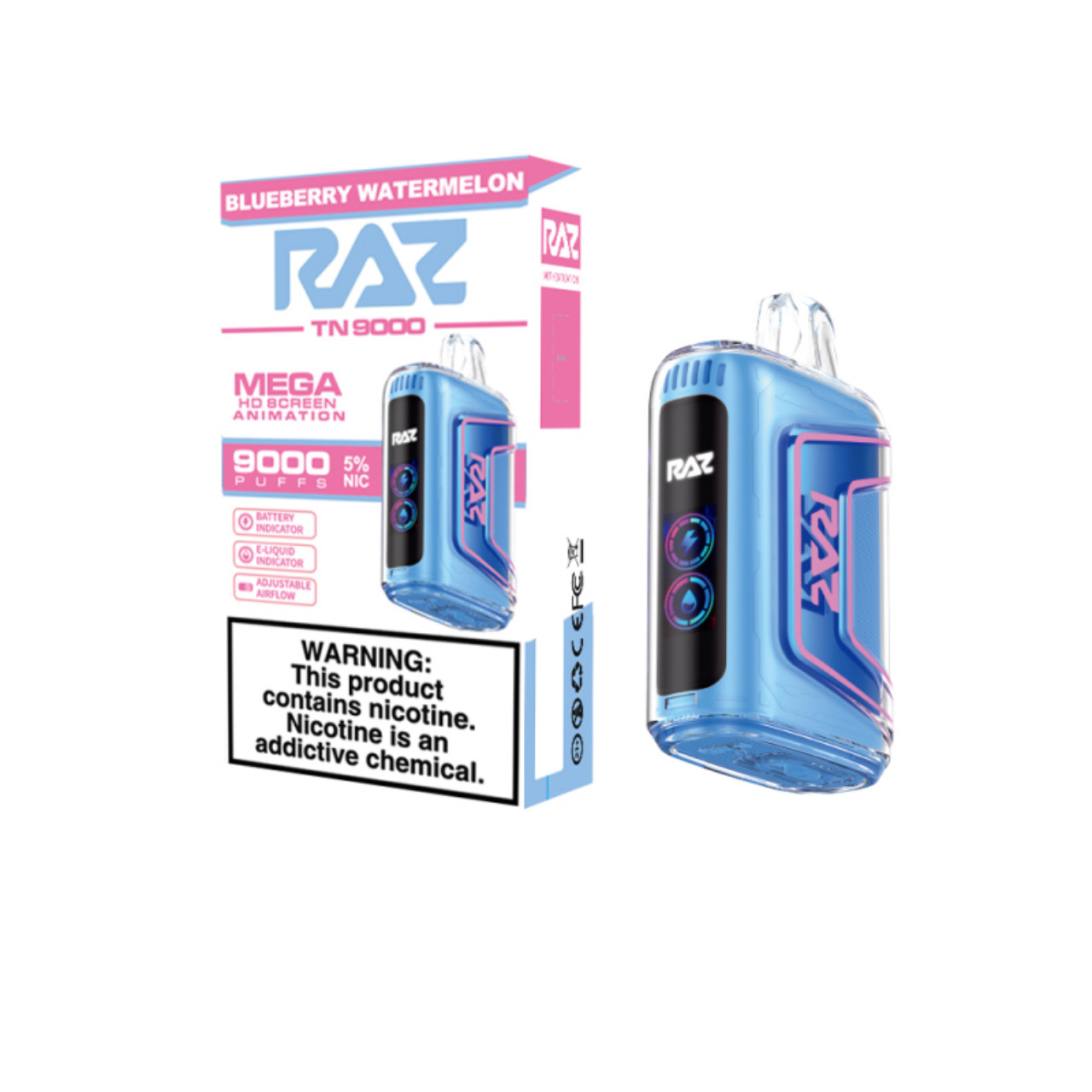 Raz TN9000 Vape | Shop Geek Vape Raz TN9000 Disposable Vape