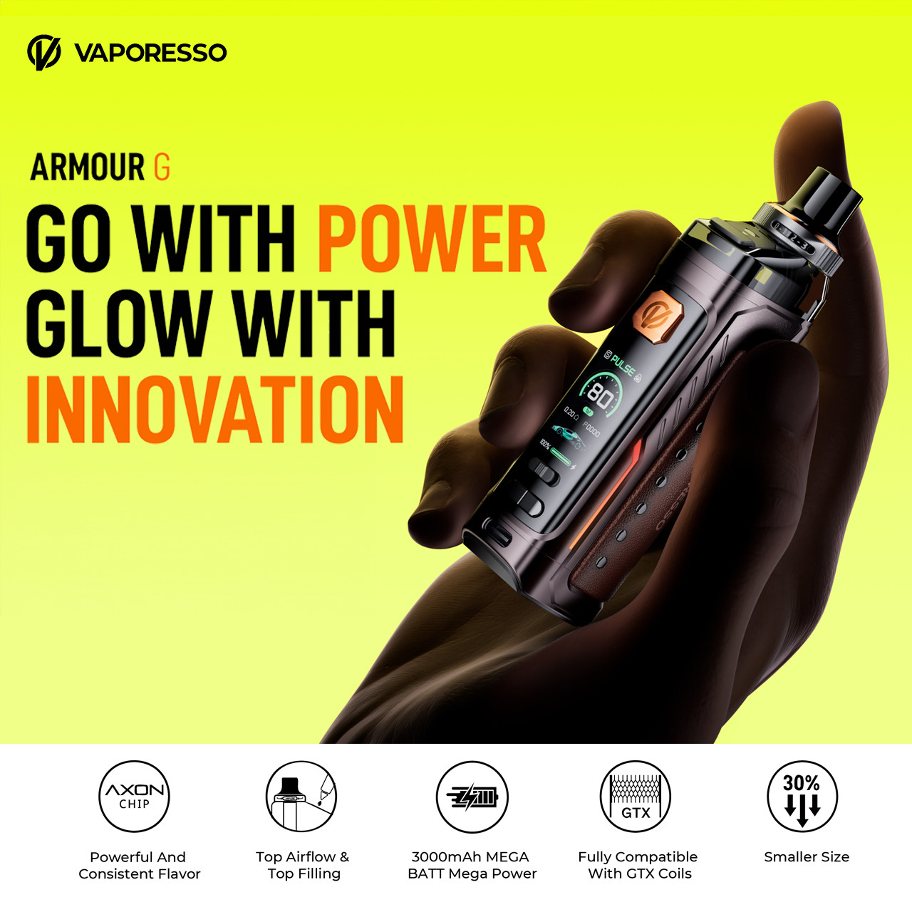 Buy Premium Vaporesso ARMOUR G Kit at Wholesale Price