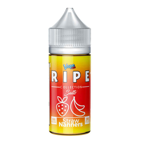 Ripe Salts Collection Straw Nanners 30ml E-Liquid | Ripe Wholesale