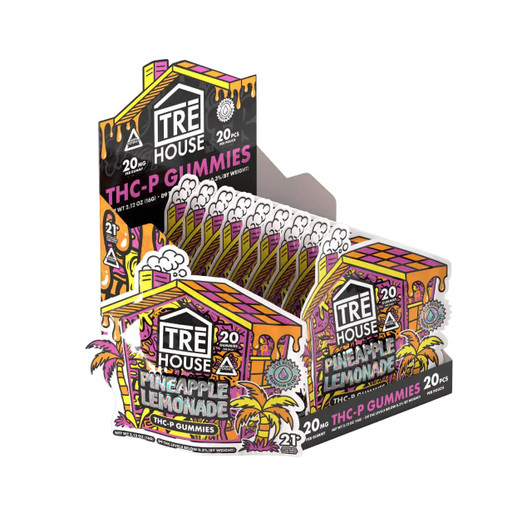 Tre House THC-P Gummies - 700MG 20CT Pineapple Lemonade