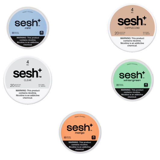 Sesh + Nicotine Pouches - 5PK