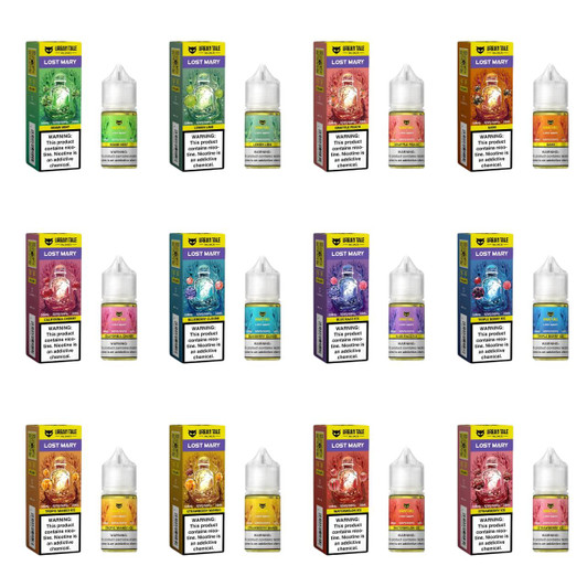 Urban Tale x Lost Mary Salts 30ml E-Juice 50MG Urban Tale x Lost Mary Salts 30ml E-Juice 50MG