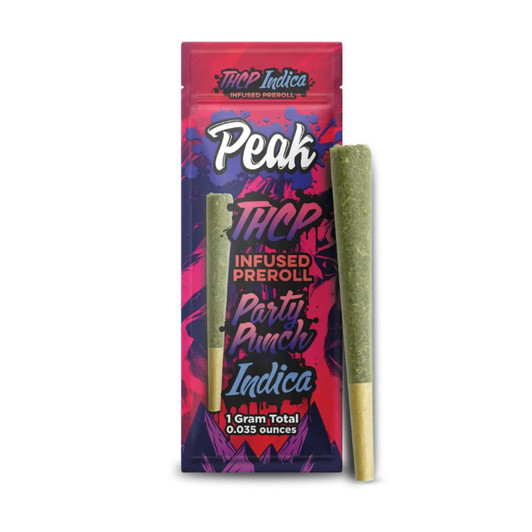 Peak THCP Infused Preroll 1G Party Punch