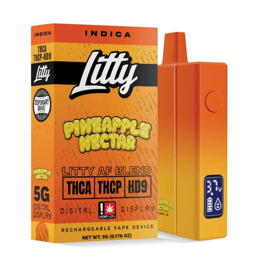 Litty Live Diamond THCA THCP HD9 Disposable Pineapple Nector